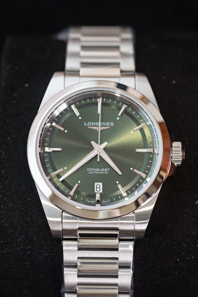 Longines Conquest 38mm Green