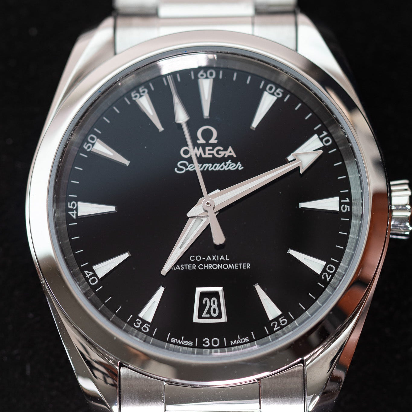 Omega Aqua Terra 150M 38mm Black Lacquer 