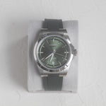 Longines Conquest 38mm Green with Rubber Strap 