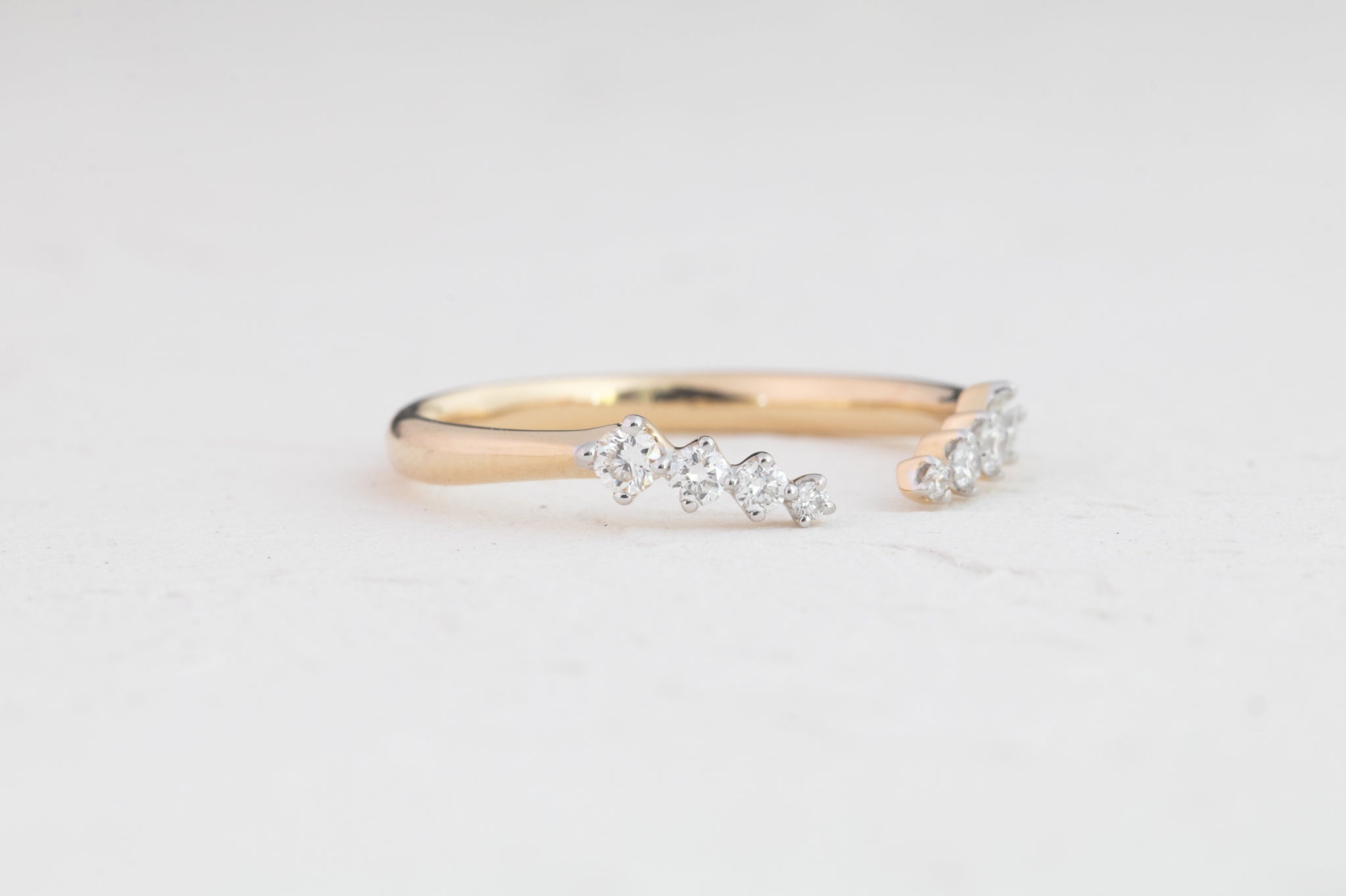 Tapered Open Diamond Band - Everelle