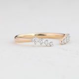 Tapered Open Diamond Band