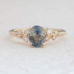 Autumn | Oval Bi-Color Sapphire 