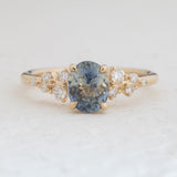 Autumn | Oval Bi-Color Sapphire 
