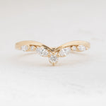Ava Chevron Diamond Band 