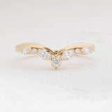 Ava Chevron Diamond Band 
