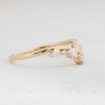 Ava Chevron Diamond Band 