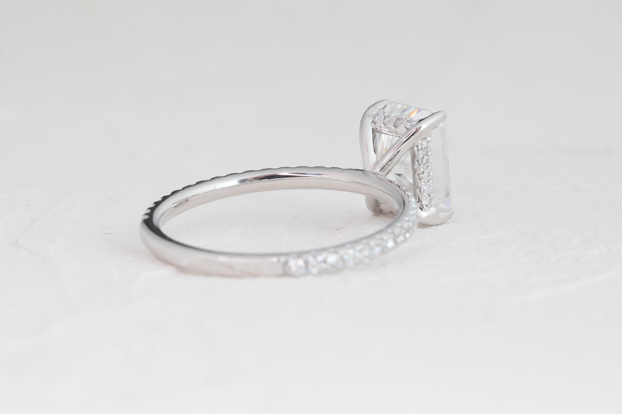 Belle | Radiant Moissanite 