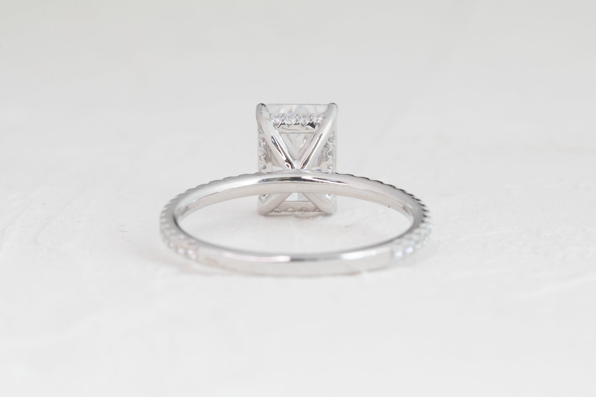 Belle | Radiant Moissanite 