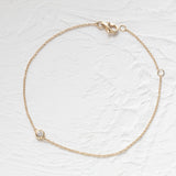 Bezel Diamond Bracelet 