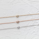 Bezel Diamond Bracelet 