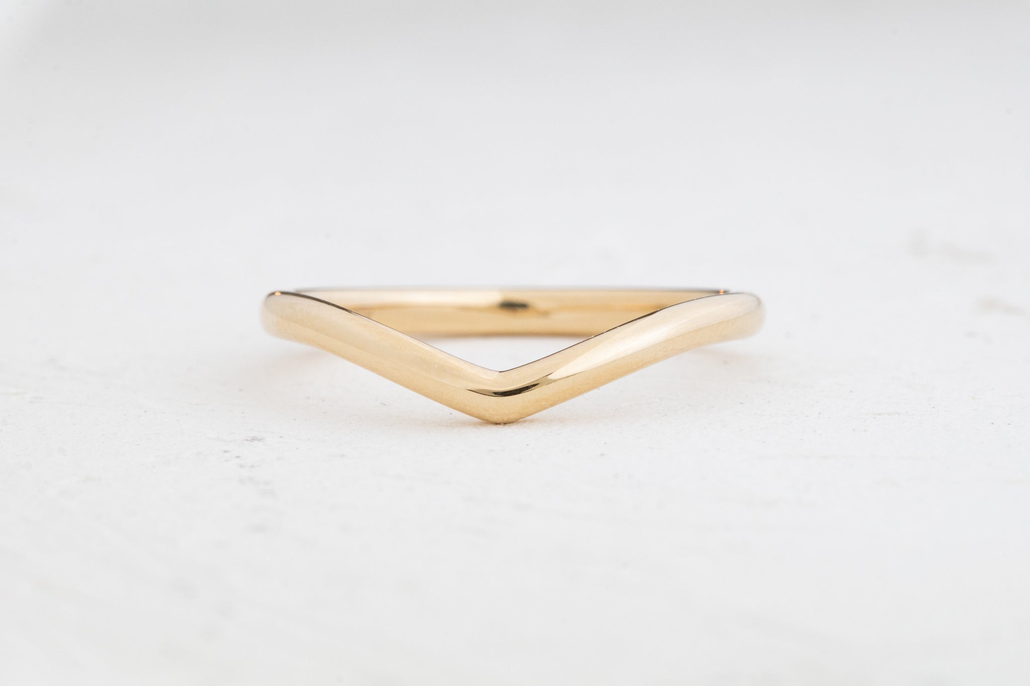 Chevron Gold Band 