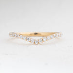 Chevron Diamond Band 