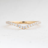Chevron Diamond Band 