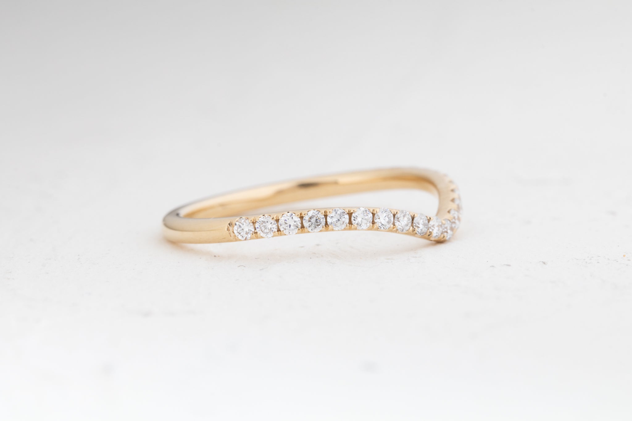 Chevron Diamond Band 