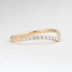 Chevron Diamond Band 