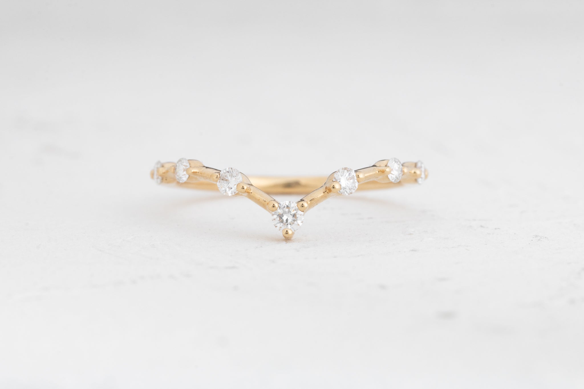 Chevron Distance Ring 