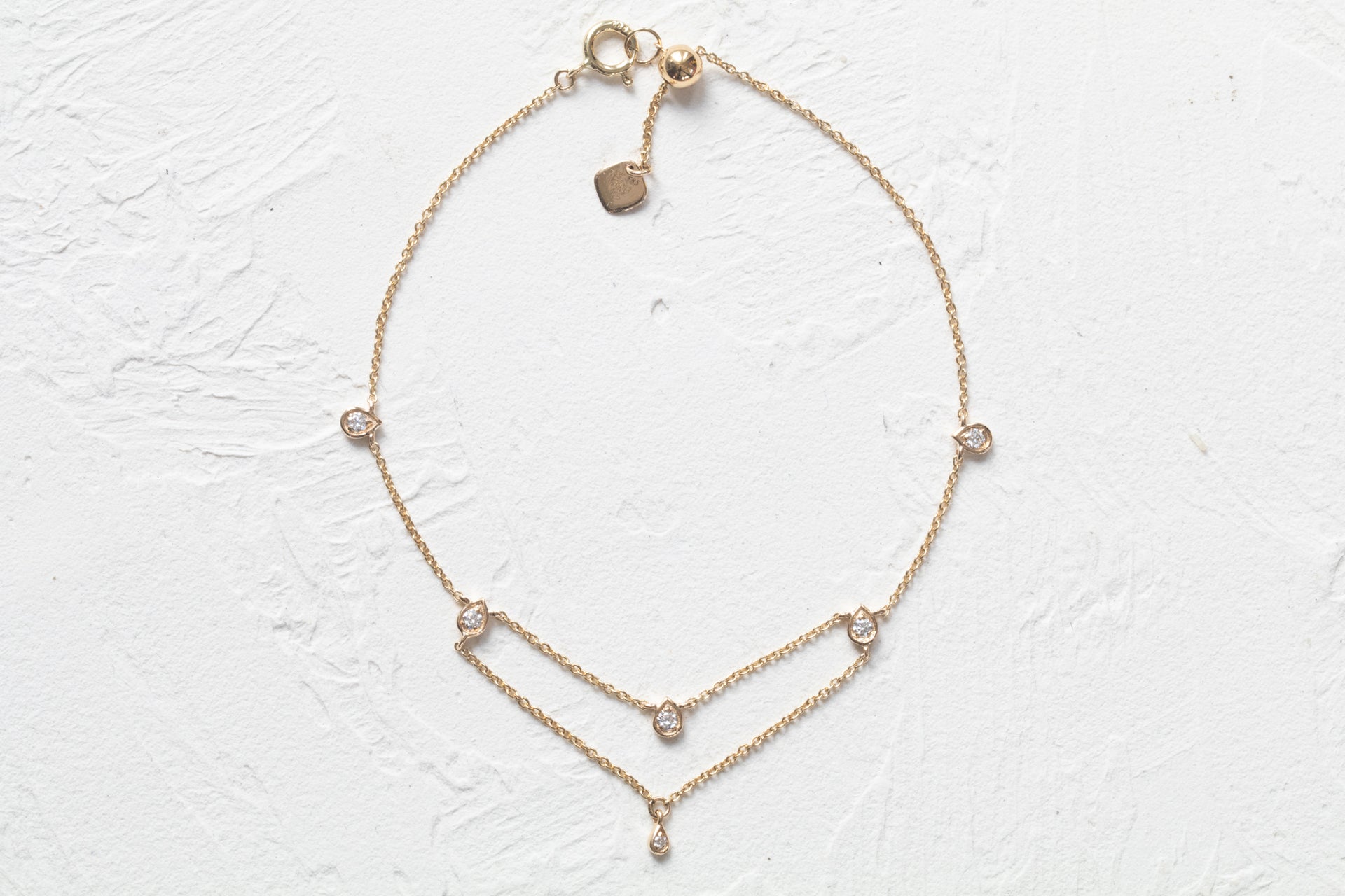 Dewdrop Diamond Bracelet