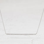 Diamond Line Necklace 