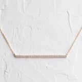 Diamond Line Necklace 