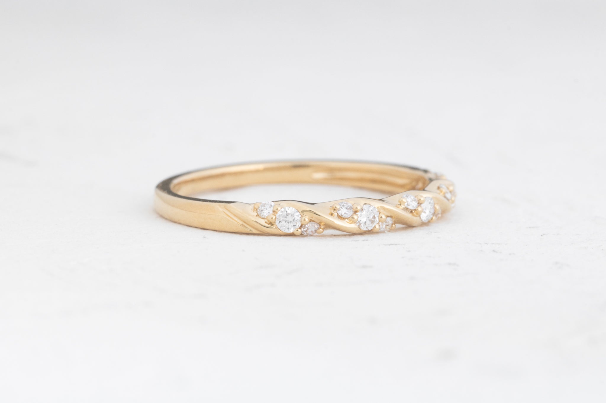 Interwoven Diamond Ring 
