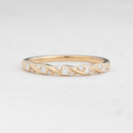 Interwoven Diamond Ring 