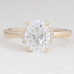 Ivy oval diamond ring