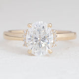 Ivy oval diamond ring