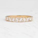 Marquise and Round Diamond Ring 