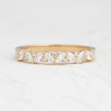 Marquise and Round Diamond Ring 