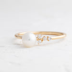 Pearl Fleurette Ring 