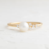 Pearl Fleurette Ring 