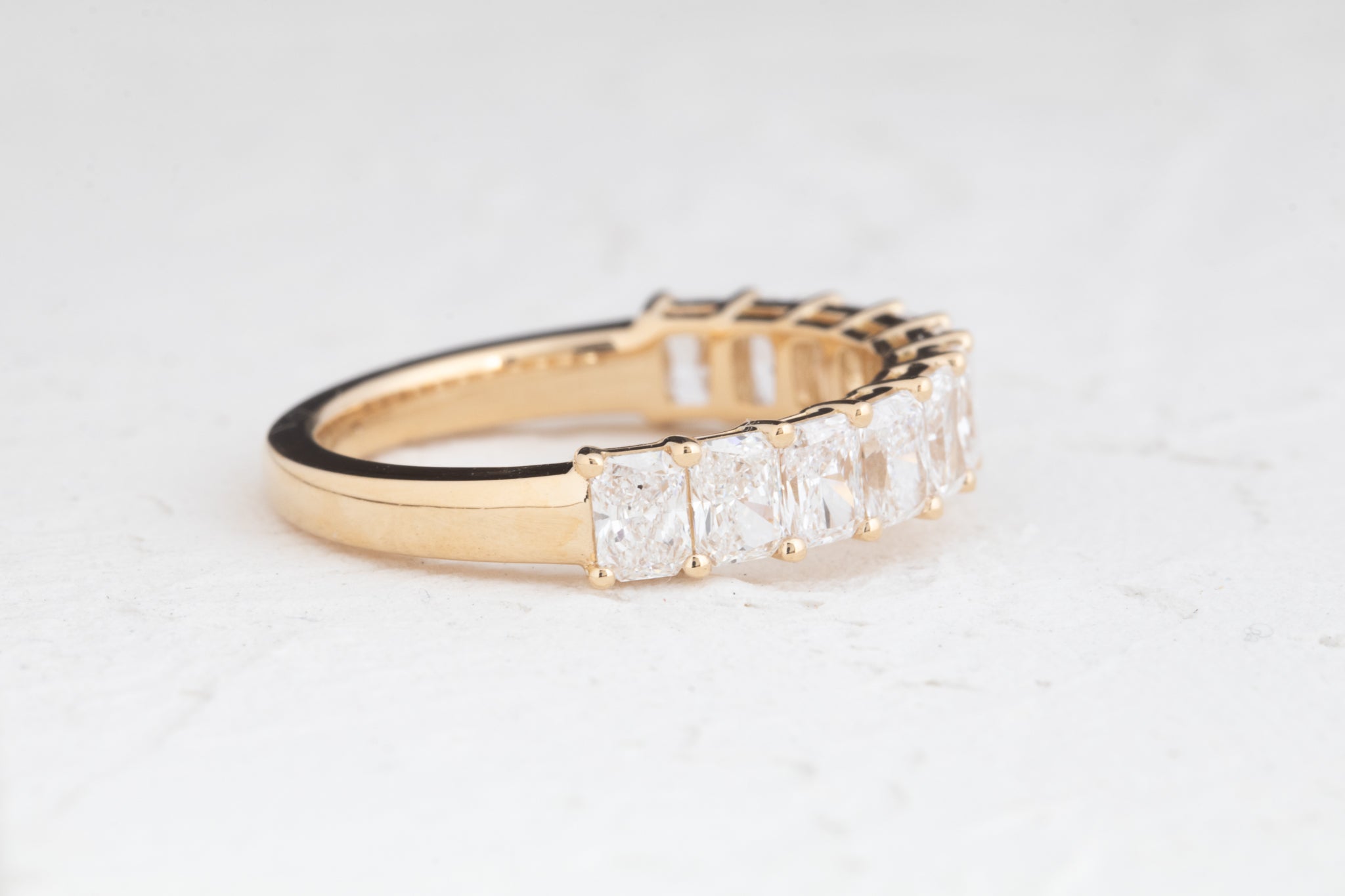 Radiant Diamond Half Eternity 