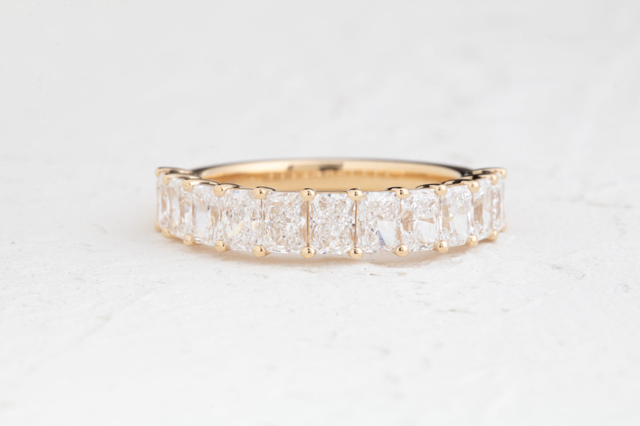 Radiant Diamond Half Eternity 