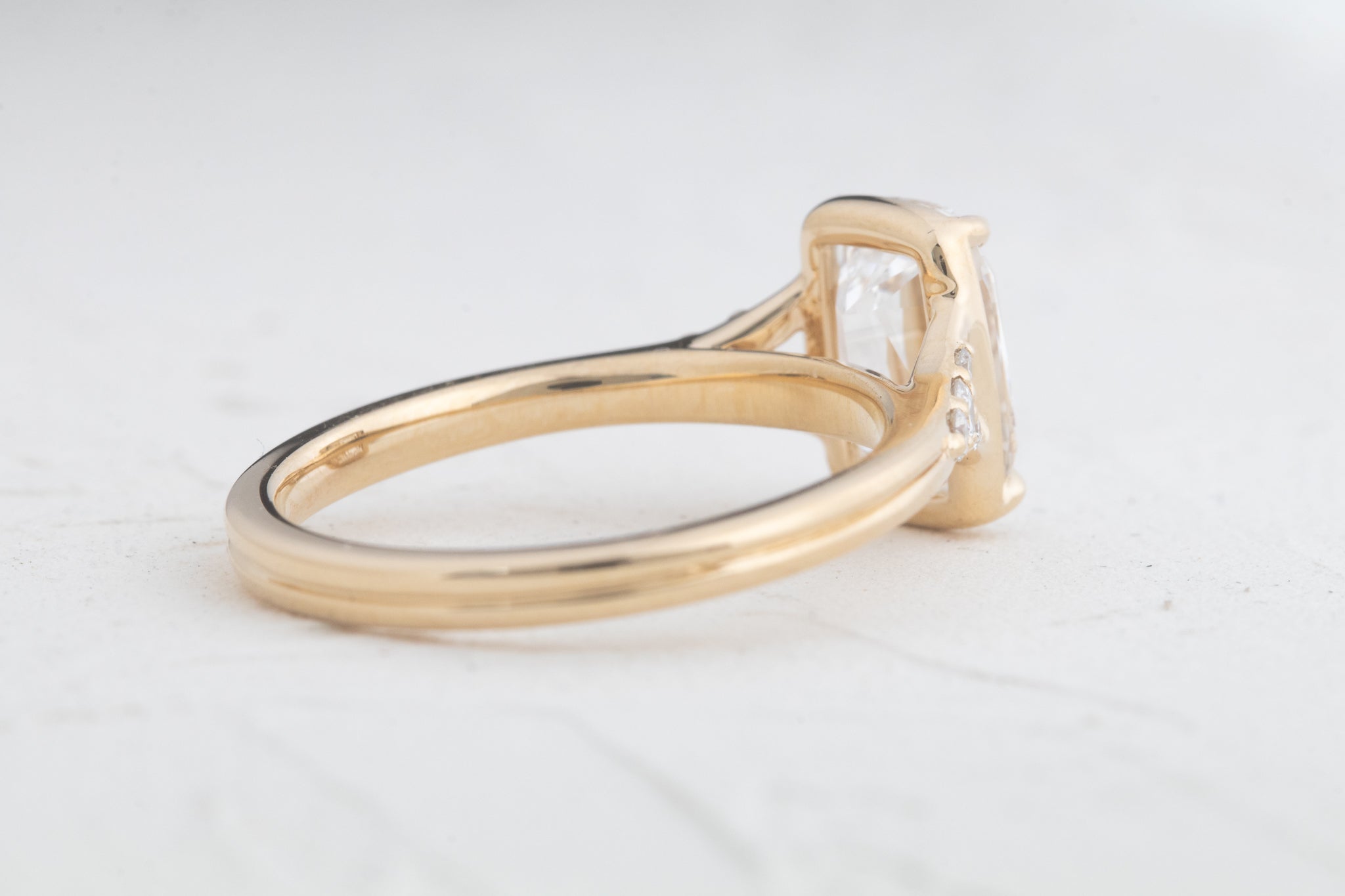 Sylvie | Antique Criss Cut Cushion Lab Diamond 