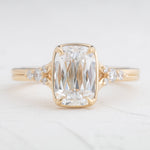 Sylvie | Antique Criss Cut Cushion Lab Diamond 