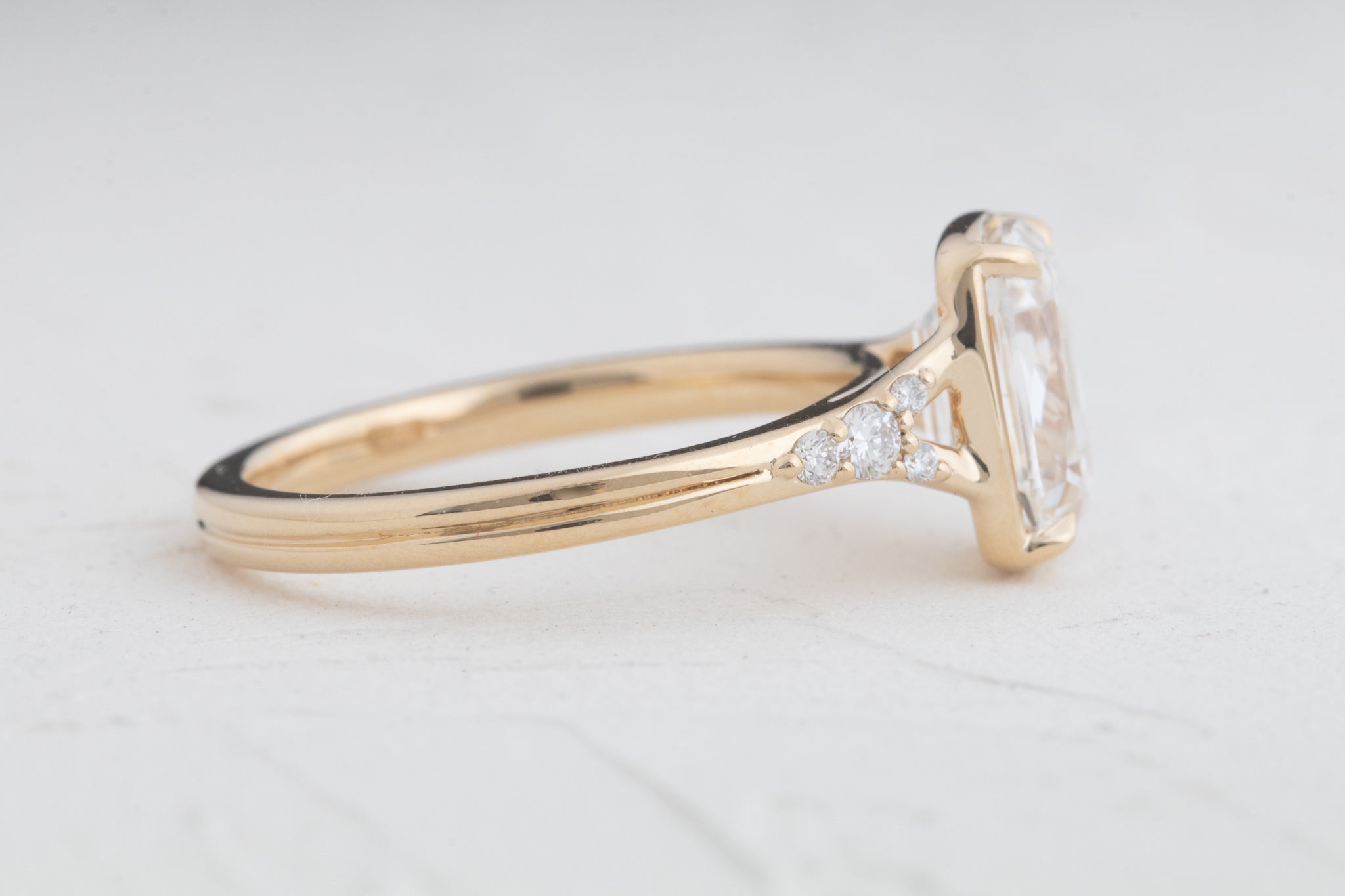 Sylvie | Antique Criss Cut Cushion Lab Diamond 