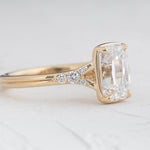 Sylvie | Antique Criss Cut Cushion Lab Diamond 