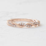 Twisted Diamond Band 