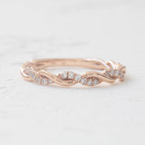 Twisted Diamond Band 
